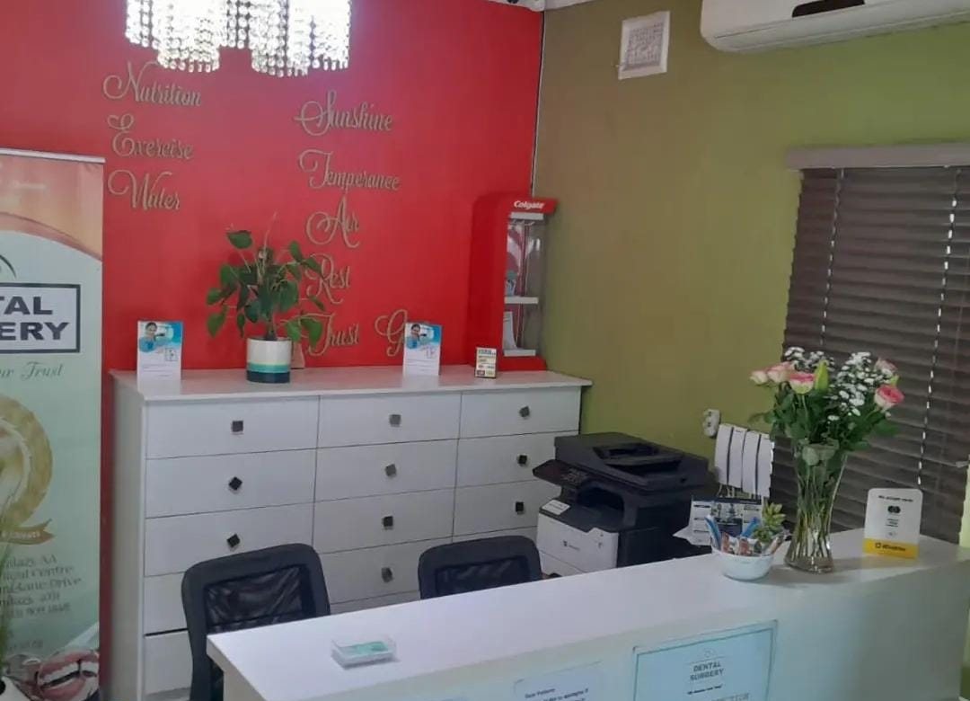 Reception desk